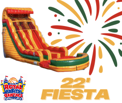 22' Fiesta Dual Lane Water Slide 22' Fiesta Dual Lane Water Slide